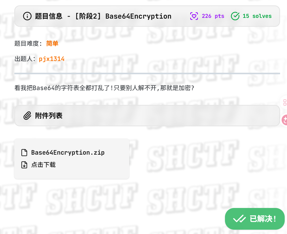 换表Base64
